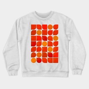 Fun Geometry - Mid-century abstract Crewneck Sweatshirt